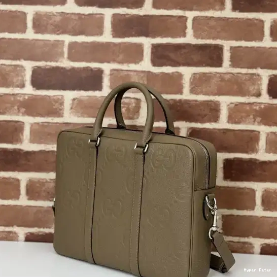 Hyper Peter JUMBO BRIEFCASE GUCCI GG 0704